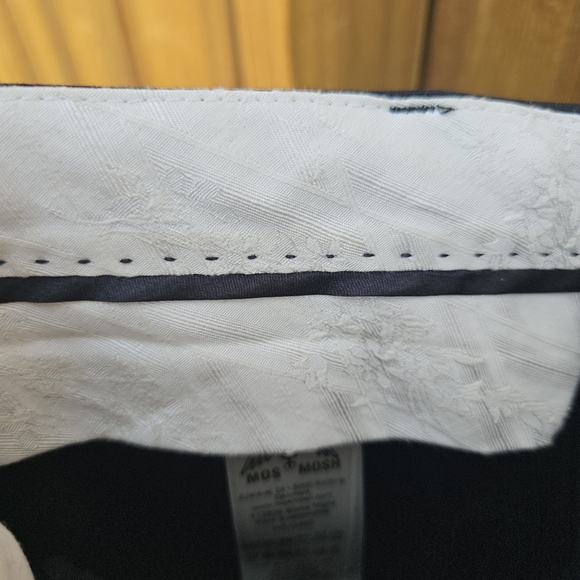 NWT Mos Mosh Black "Blake Night" Dress Pants - Picture 3 of 11
